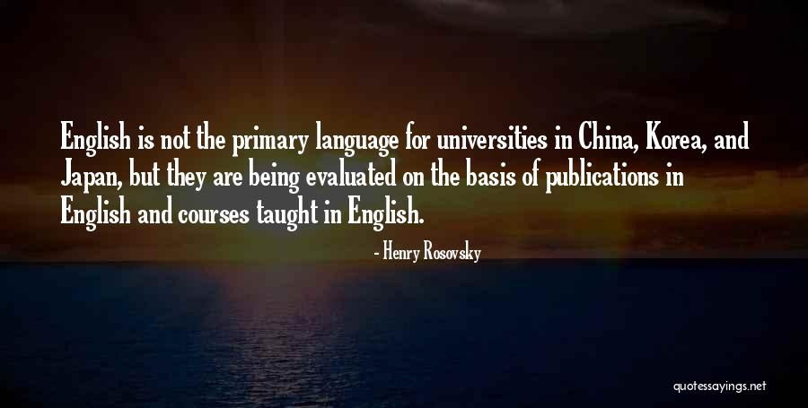 Henry Rosovsky Quotes 1096474