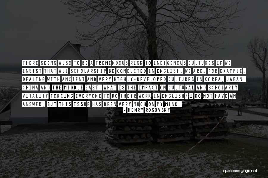 Henry Rosovsky Quotes 1170196 Henry Rosovsky Quotes 1170196