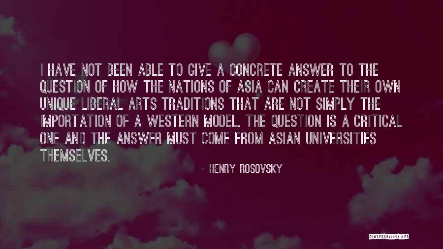 Henry Rosovsky Quotes 2137412