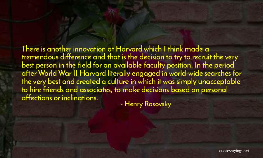 Henry Rosovsky Quotes 419331