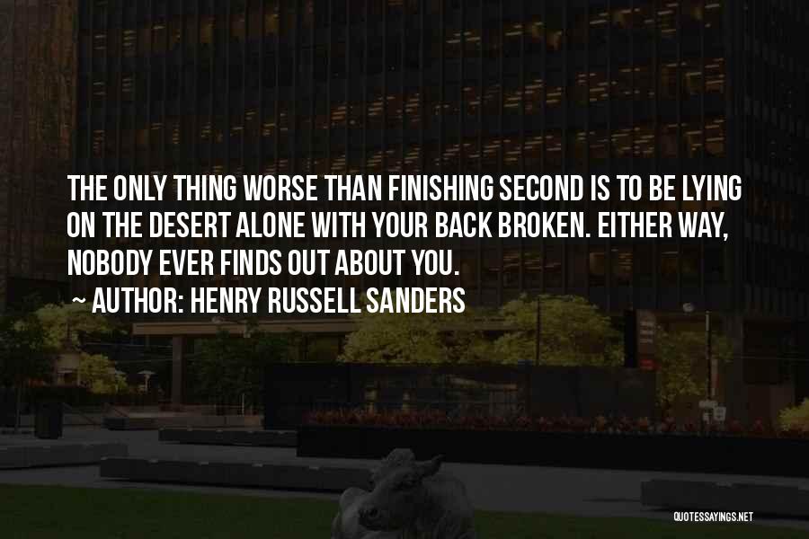 Henry Russell Sanders Quotes 74787