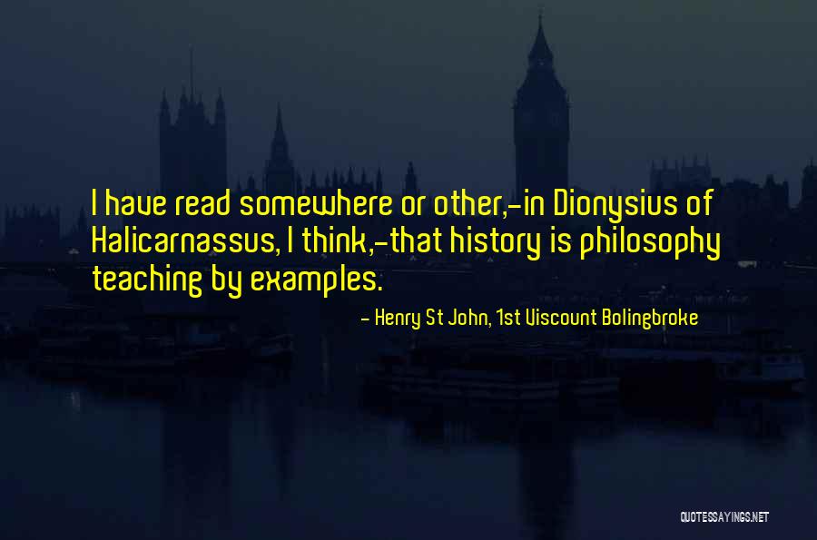 Henry St John, 1st Viscount Bolingbroke Quotes 1396139