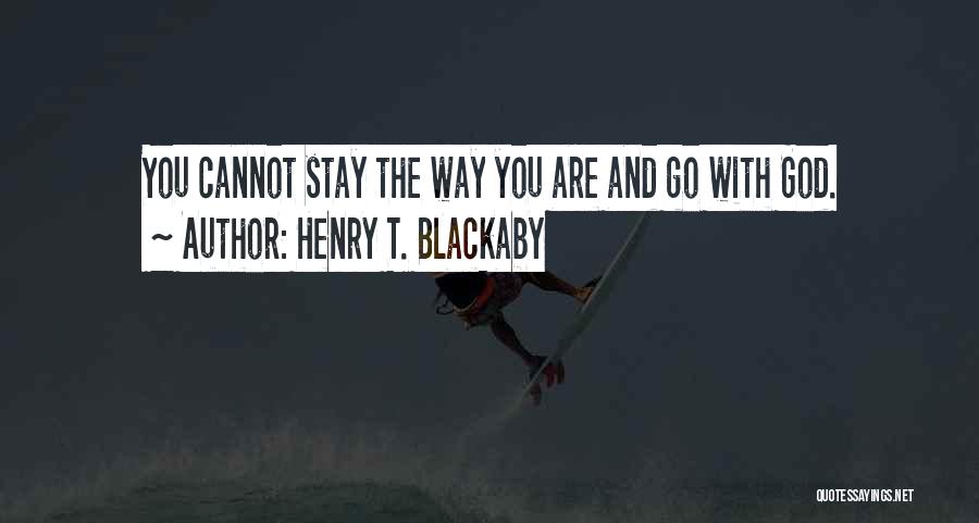 Henry T. Blackaby Quotes 1793173