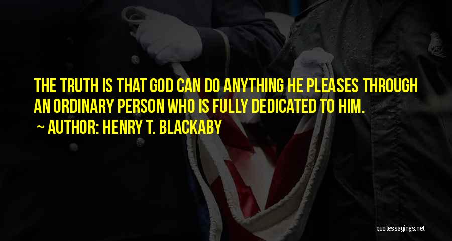 Henry T. Blackaby Quotes 1928802