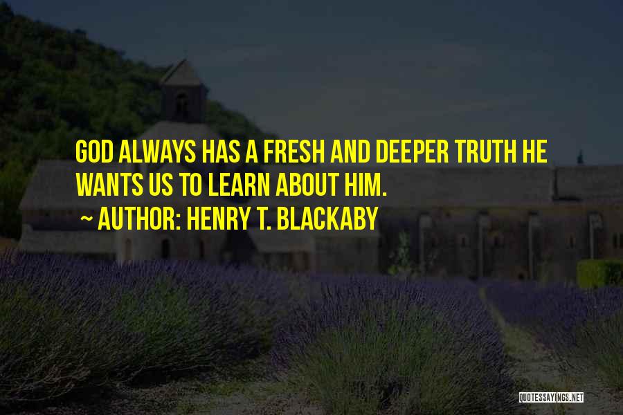 Henry T. Blackaby Quotes 1941610