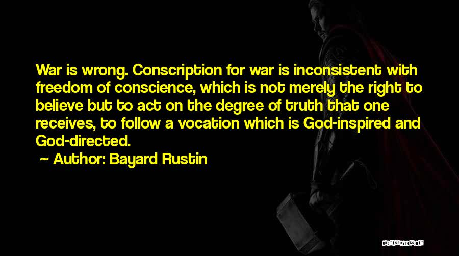 Henry Taub Quotes By Bayard Rustin
