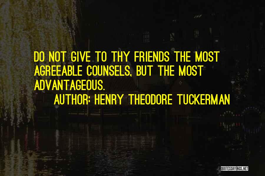 Henry Theodore Tuckerman Quotes 1269255
