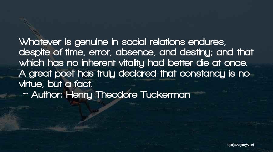 Henry Theodore Tuckerman Quotes 394154