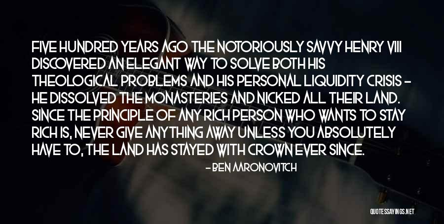 Henry Viii Quotes By Ben Aaronovitch Henry Viii Quotes By Ben Aaronovitch
