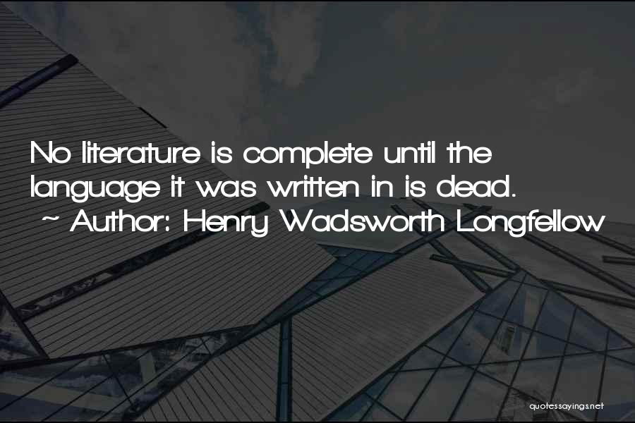 Henry Wadsworth Longfellow Quotes 220422