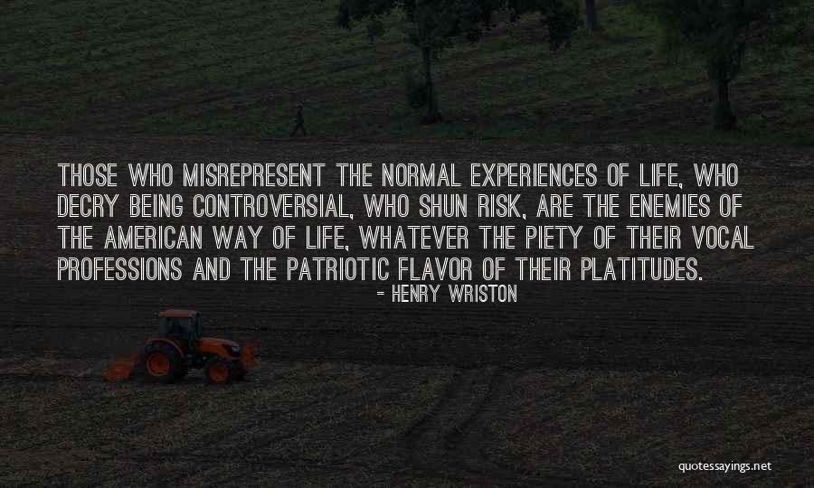 Henry Wriston Quotes 1464075