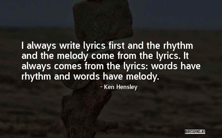 Hensley Quotes By Ken Hensley Hensley Quotes By Ken Hensley