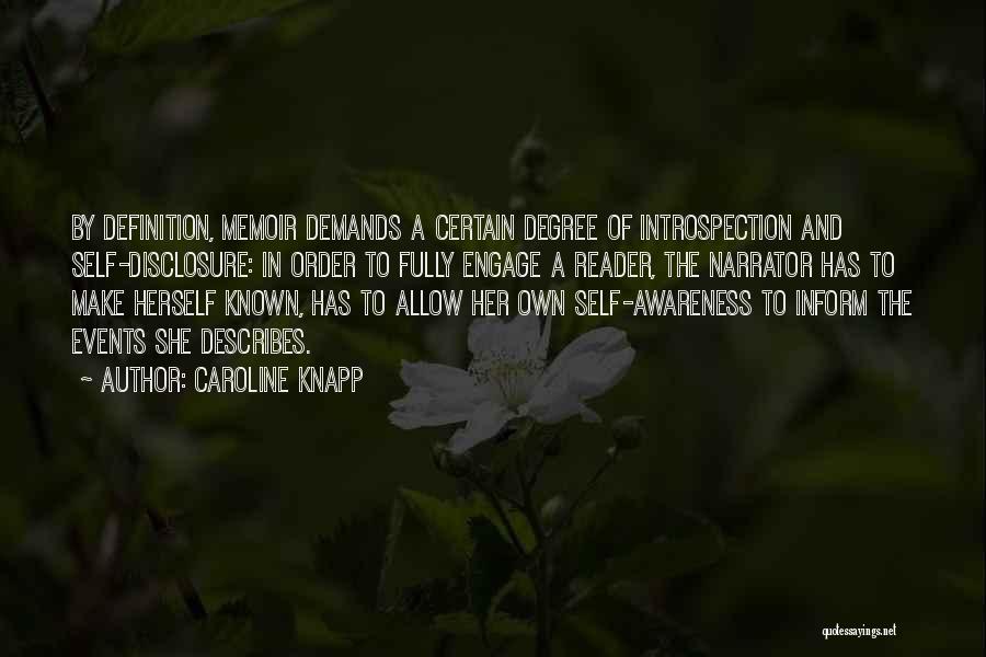 Her A Memoir Quotes By Caroline Knapp