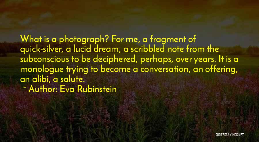 Her Alibi Quotes By Eva Rubinstein