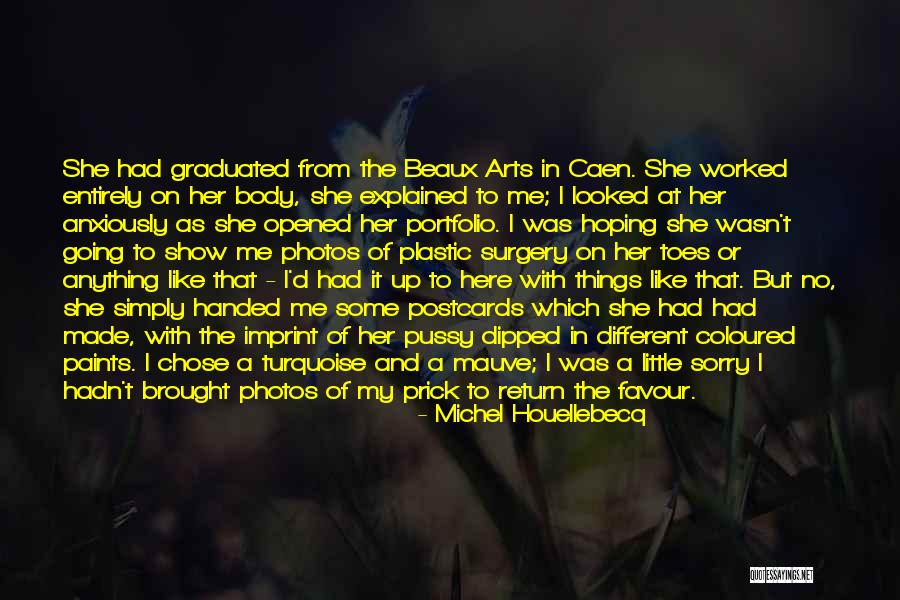 Her Art Quotes By Michel Houellebecq Her Art Quotes By Michel Houellebecq