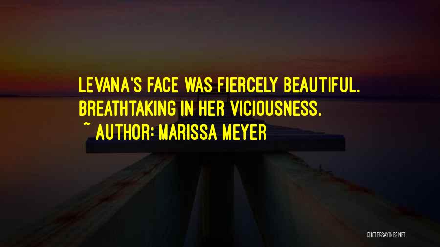 Her Beautiful Face Quotes By Marissa Meyer