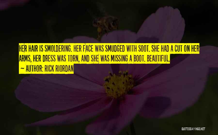 Her Beautiful Face Quotes By Rick Riordan