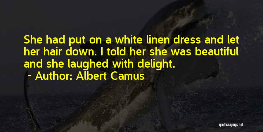 Her Beautiful Hair Quotes By Albert Camus