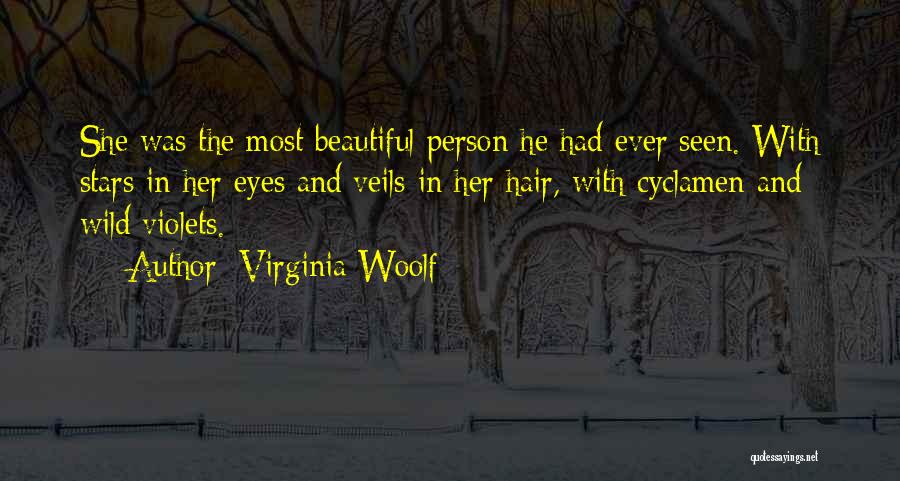 Her Beautiful Hair Quotes By Virginia Woolf