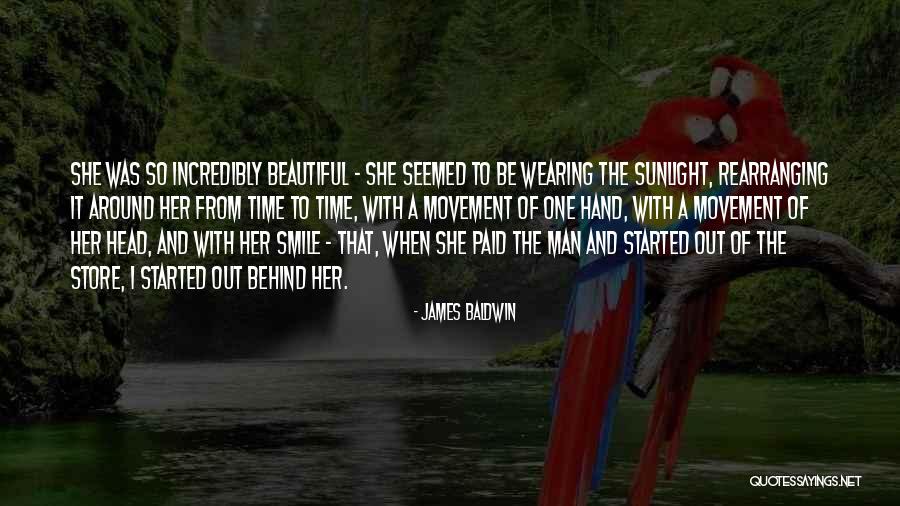 Her Beautiful Smile Quotes By James Baldwin