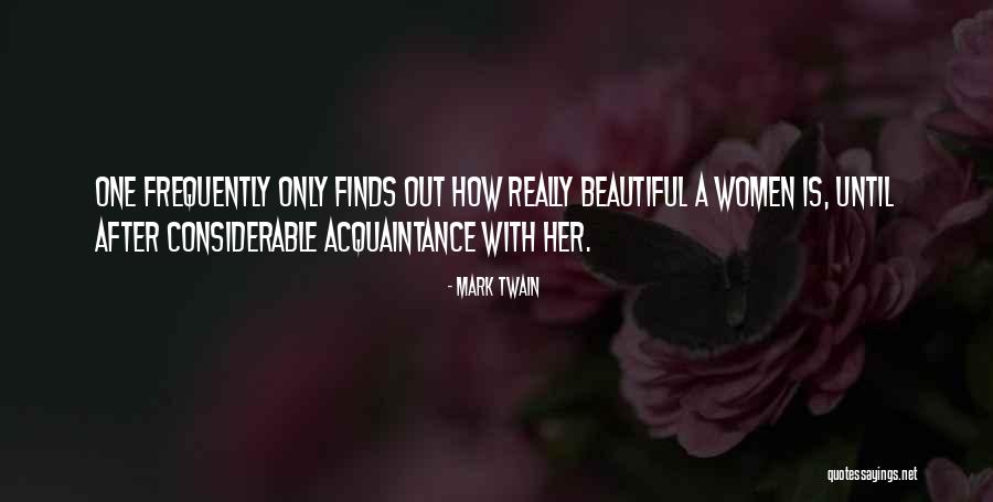 Her Beauty Quotes By Mark Twain