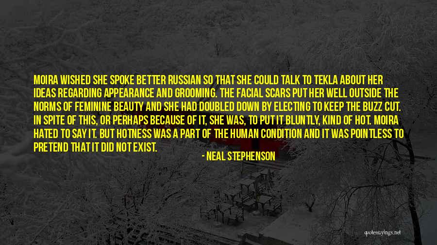 Her Beauty Quotes By Neal Stephenson