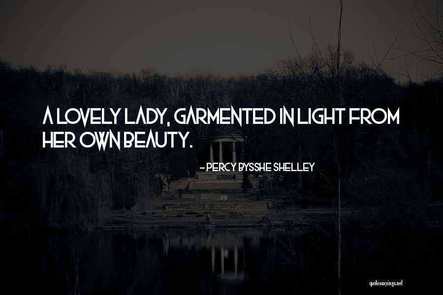 Her Beauty Quotes By Percy Bysshe Shelley