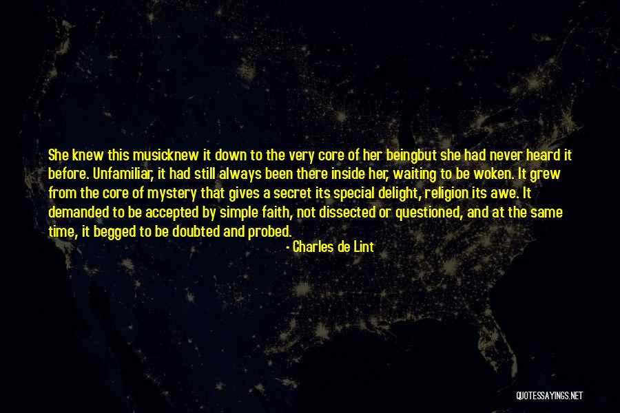Her Being Special Quotes By Charles De Lint Her Being Special Quotes By Charles De Lint