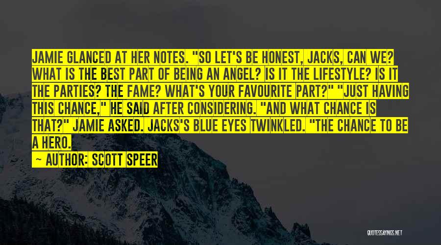 Her Blue Eye Quotes By Scott Speer