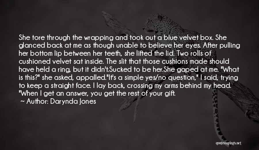 Her Blue Eyes Quotes By Darynda Jones