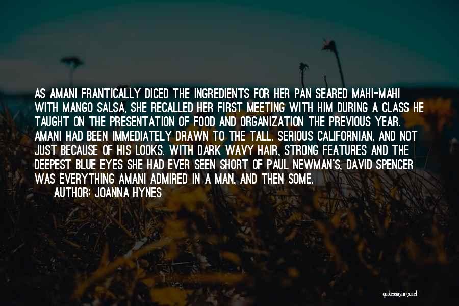 Her Blue Eyes Quotes By Joanna Hynes