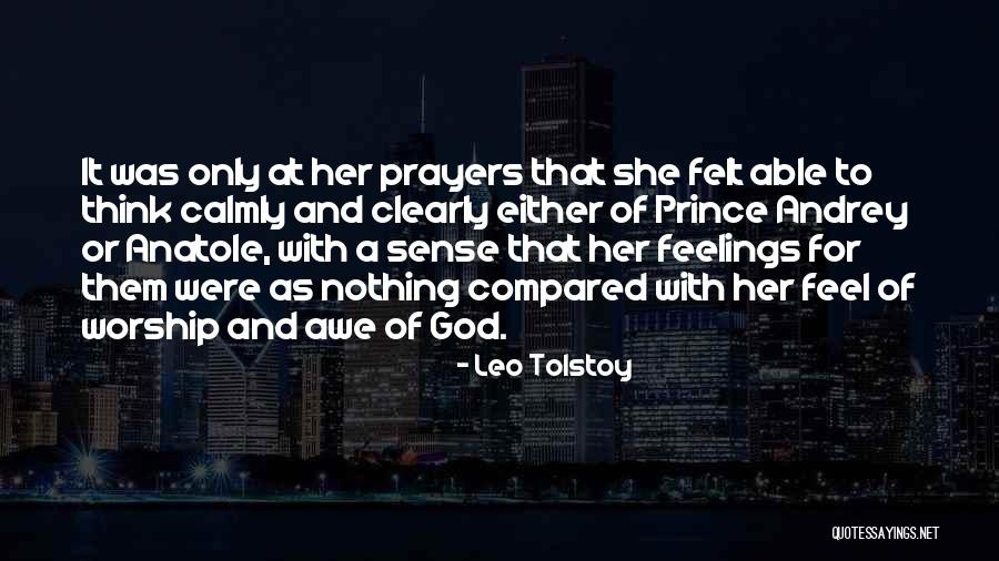 Her Feelings Quotes By Leo Tolstoy