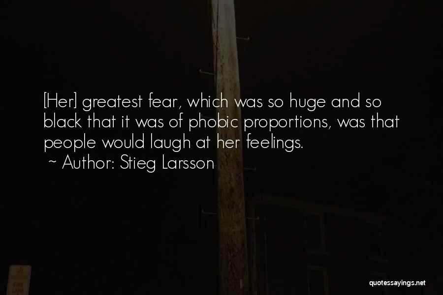 Her Feelings Quotes By Stieg Larsson