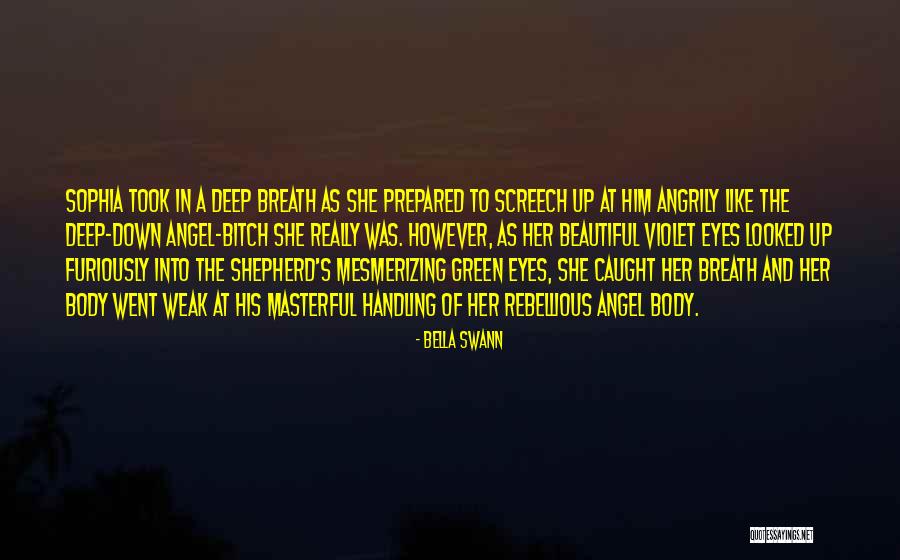 Her Green Eyes Quotes By Bella Swann