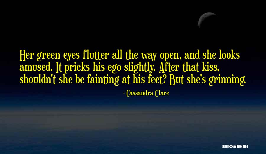 Her Green Eyes Quotes By Cassandra Clare