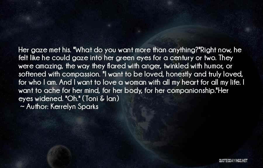 Her Green Eyes Quotes By Kerrelyn Sparks