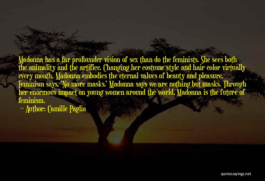 Her Hair Quotes By Camille Paglia