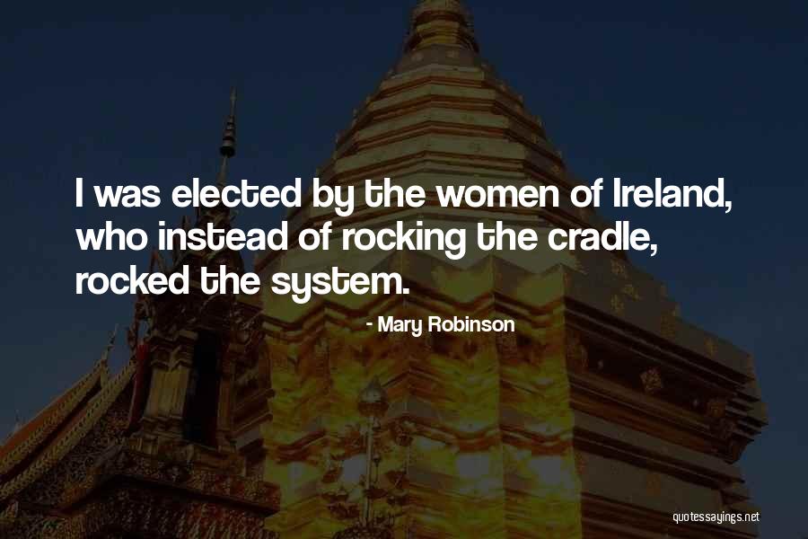 Her Ie Irish Quotes By Mary Robinson Her Ie Irish Quotes By Mary Robinson