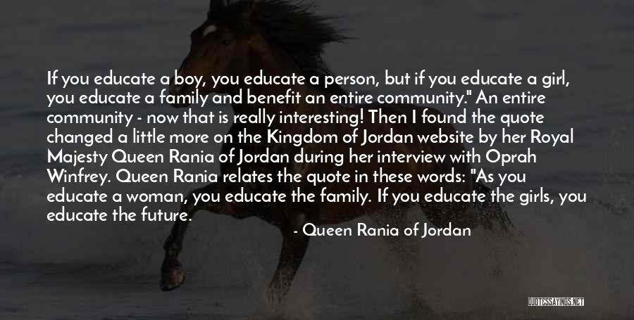 Her Majesty Quotes By Queen Rania Of Jordan Her Majesty Quotes By Queen Rania Of Jordan