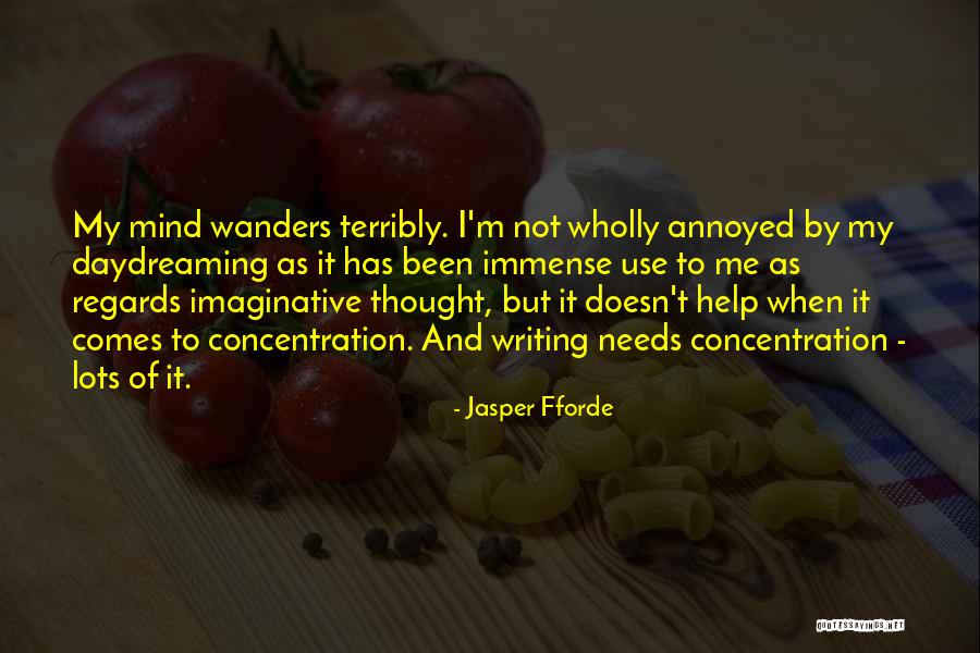 Her Mind Wanders Quotes By Jasper Fforde