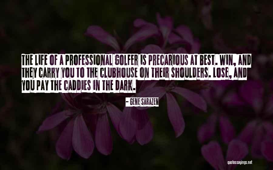 Her Pretty Yoga Quotes By Gene Sarazen Her Pretty Yoga Quotes By Gene Sarazen