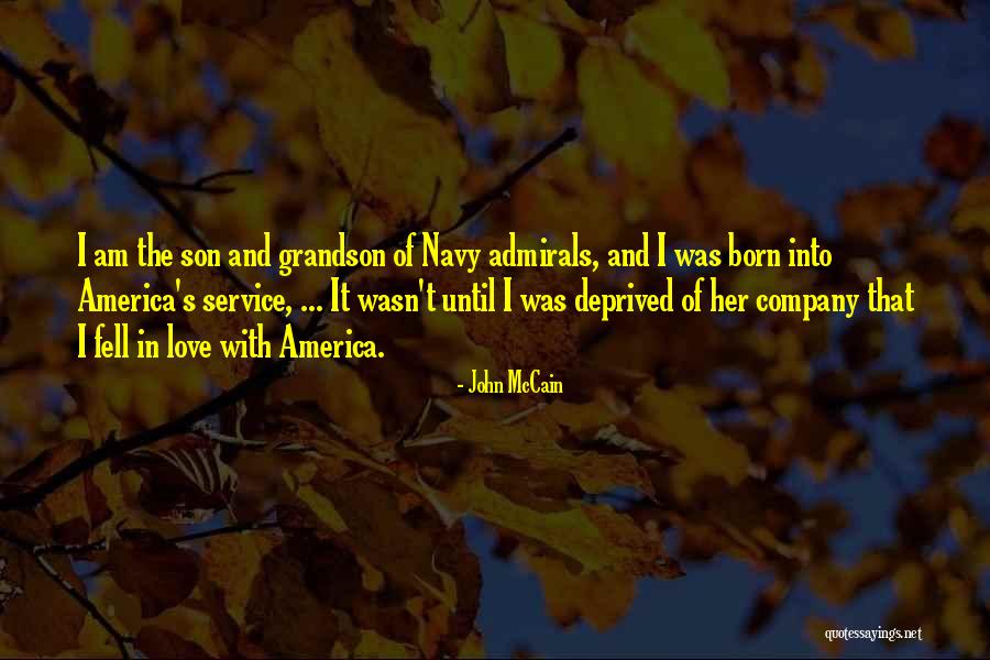 Her Son Quotes By John McCain Her Son Quotes By John McCain