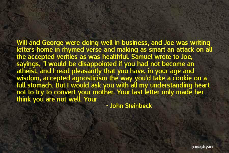 Her Son Quotes By John Steinbeck Her Son Quotes By John Steinbeck