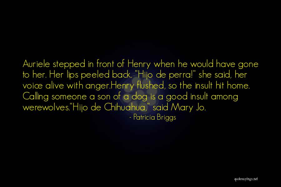 Her Son Quotes By Patricia Briggs Her Son Quotes By Patricia Briggs