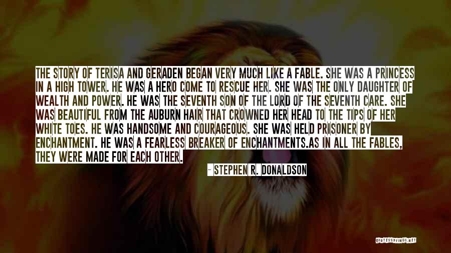 Her Son Quotes By Stephen R. Donaldson Her Son Quotes By Stephen R. Donaldson