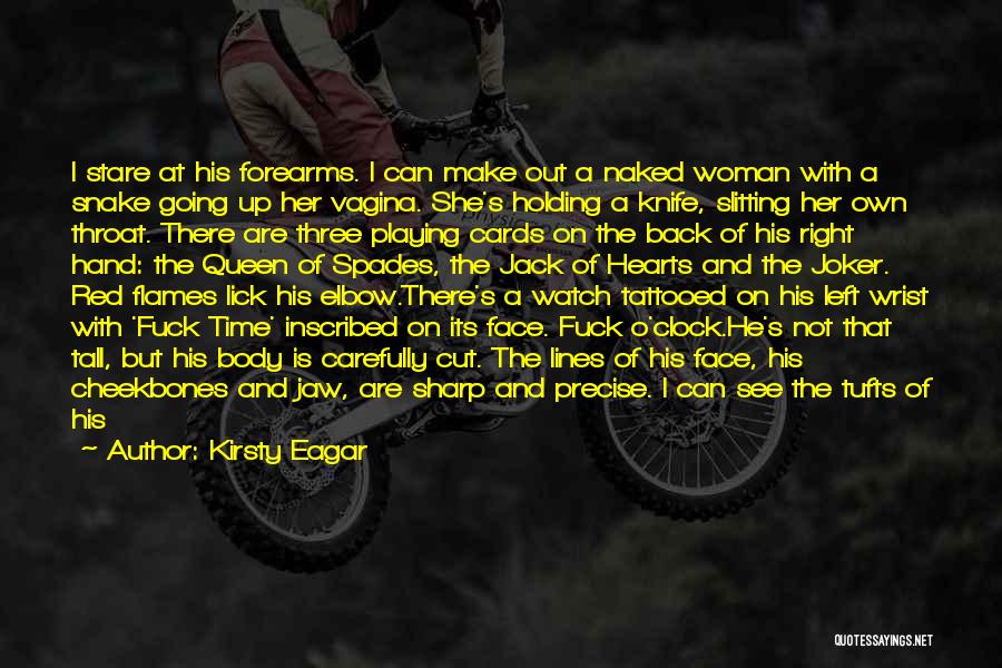Her Stare Quotes By Kirsty Eagar