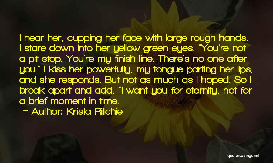 Her Stare Quotes By Krista Ritchie