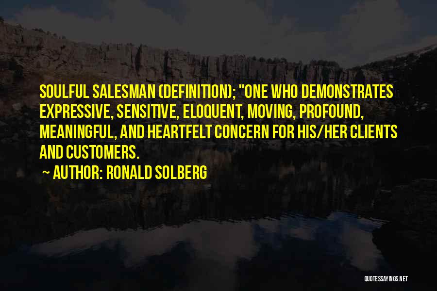 Her Success Quotes By Ronald Solberg