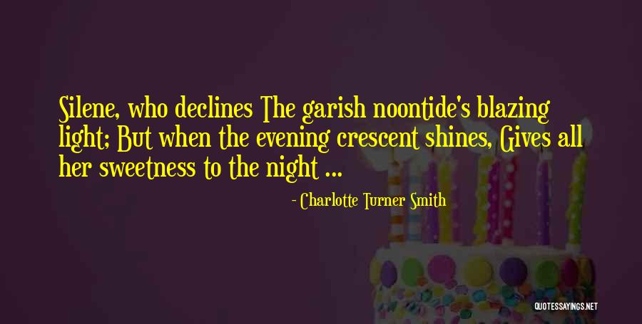 Her Sweetness Quotes By Charlotte Turner Smith