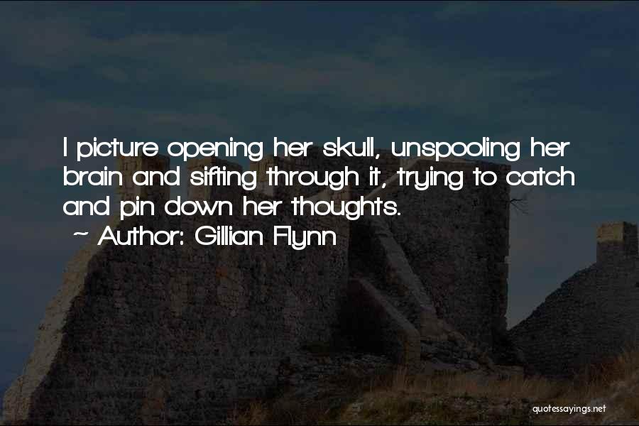 Her Thoughts Quotes By Gillian Flynn